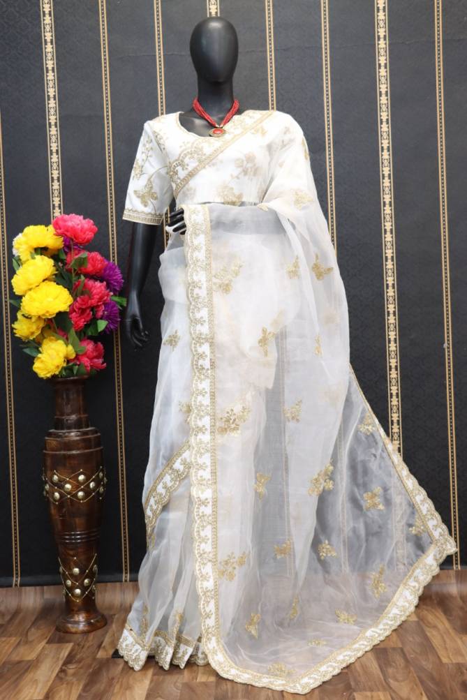 Radhika 263 New Designer Stylish Festive Wear Organza Silk Saree Collection